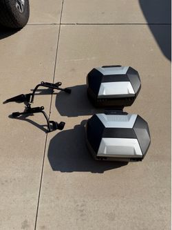 BMW R1300 GS Shad Side Cases and 3p Mounting System