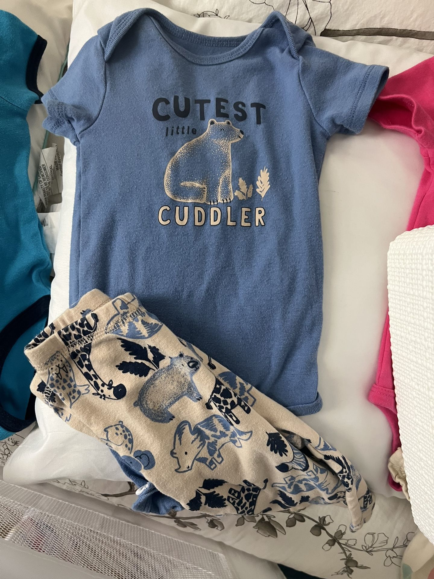 12 Month Gender Neutral Animal Outfit Set