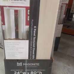 Bifold Closet Doors (24"Wx80"H)