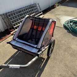 Bike Trailer 2 Seater With Seatbelts