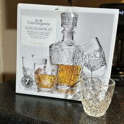 Glass Decanter Set