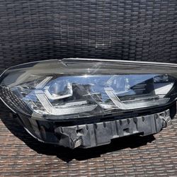 2022 2023 2024 BMW X3 X4 Right Passenger Side Black Type LED Adaptive Headlight OEM 5A29216-07