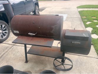 Old country bbq pit