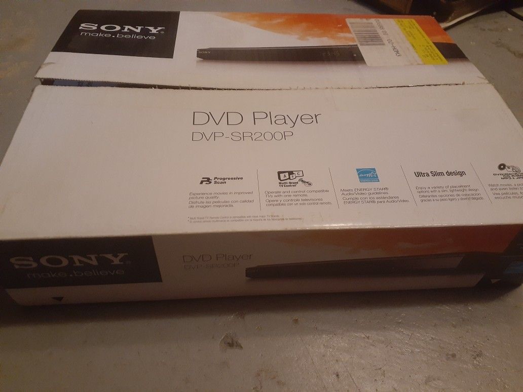 Sony DVD Player DvP SR200p