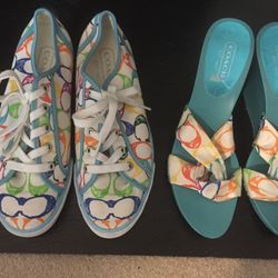Coach Tennis Shoes and Sandals