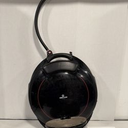 InMotion SCV V5F Electric Unicycle, Battery Range: 20-25 miles max potential Top Speed: 15 mph Wheel Size: 14 inches Hill Climbing: rated for 18 degre