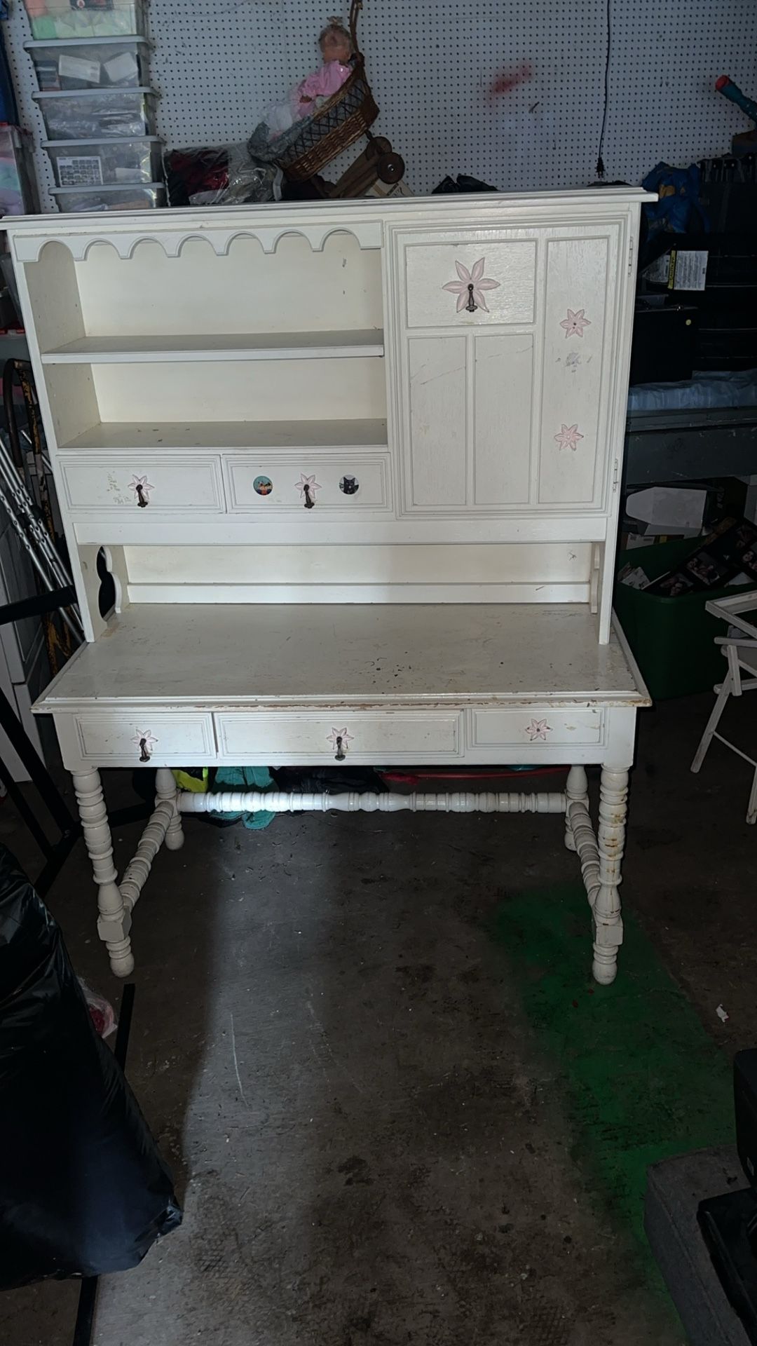 Antique Stanley Desk Hutch
