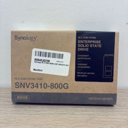 Synology M.2 2280 NVMe SSD SNV3410-800G