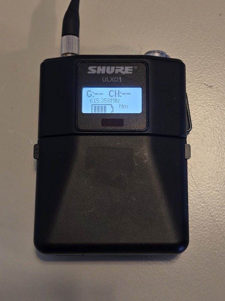 Shure ULXD1 Bodypack With Microphone