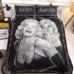 MARILYN MONROE QUEEN BLANKET 