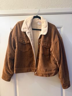 Sonoma Sherpa-Lined Corduroy Jacket