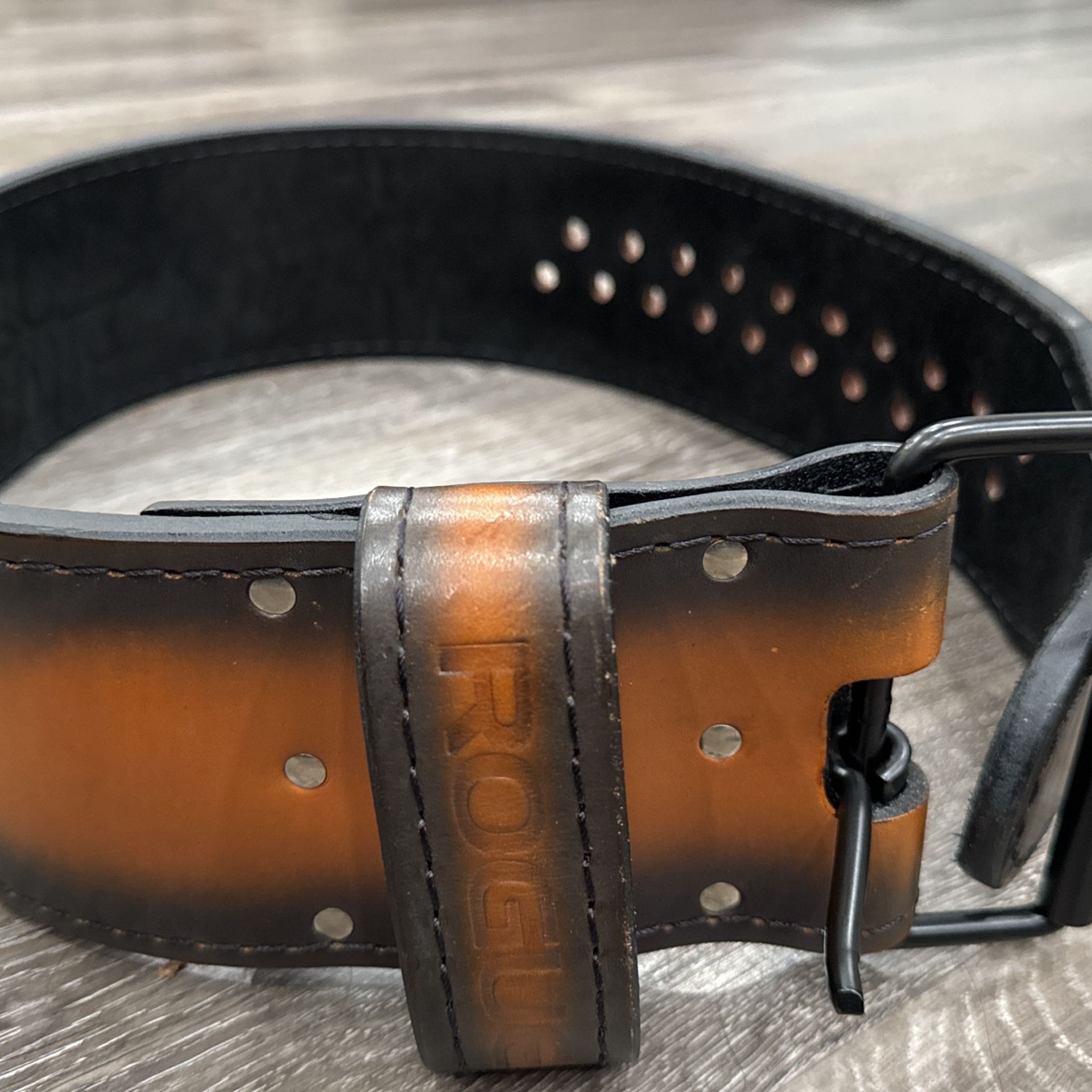 ROGUE FADED 4" LIFTING BELT BY PIONEER 