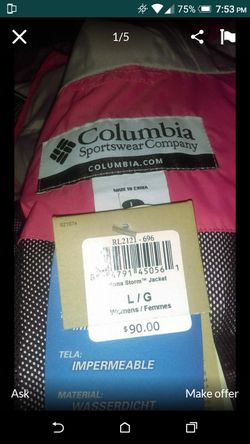 Columbia jacket