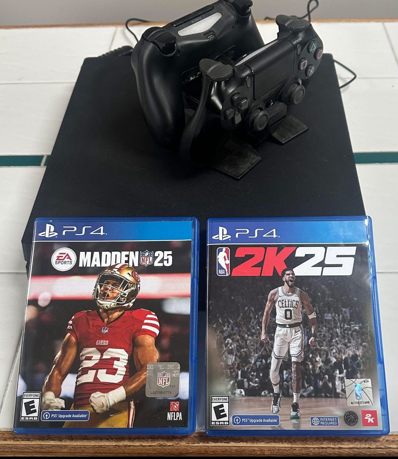 PS4 With 2 Controllers