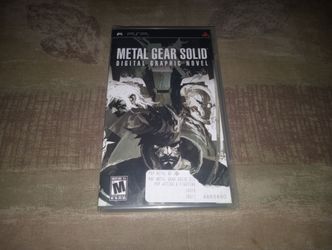 Sealed PSP Metal Gear Solid Digital Graphic Novel