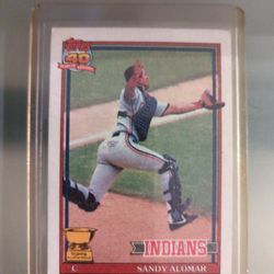 SANDY ALOMAR TOPPS 40 YEARS OF BASEBALL  ALL-STAR ROOKIE #165