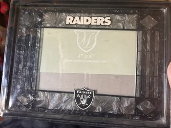 Raiders 4 by 6 Frame
