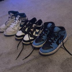 Four Pairs Of Nike Shoes 