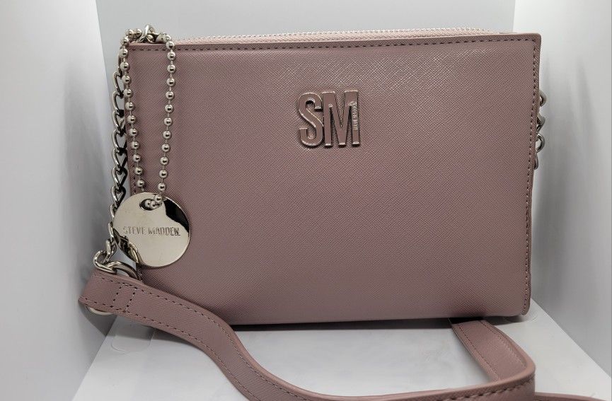 Steve Madden Blexi Purse, Wallet, Crossbody Bag, Chain