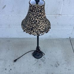 Cheetah lamp