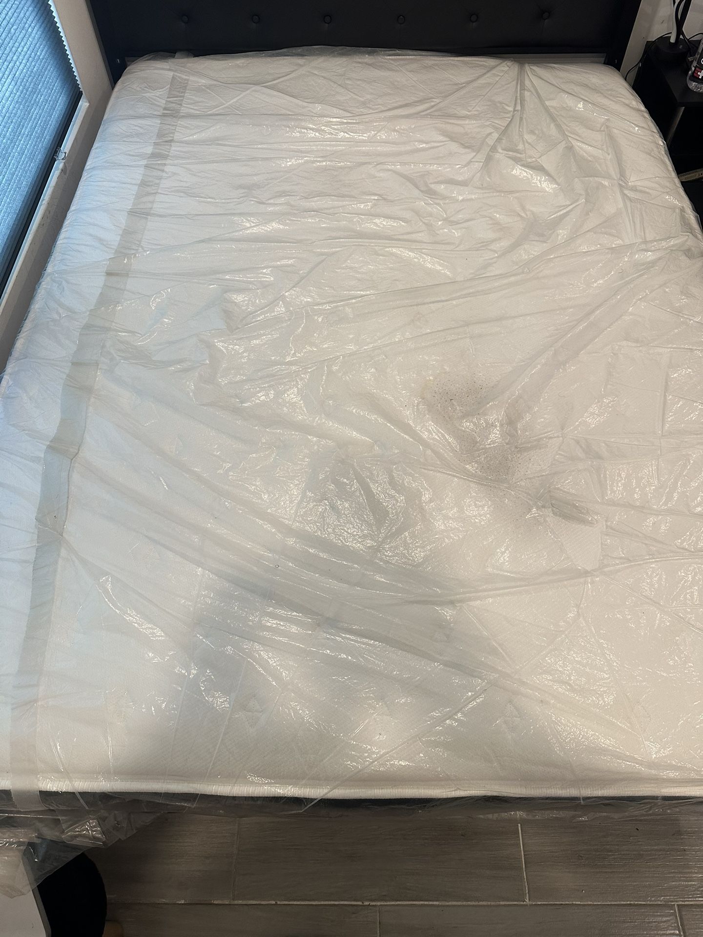Bed. Mattress And Frame