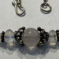 Native Silver& Stone Necklace 