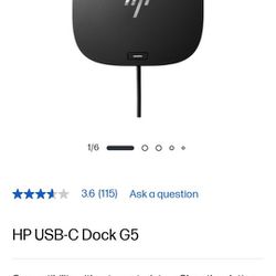 HP USB-C Dock G5 & HP Wired 320MK Mouse And Keyboard