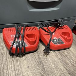 Milwaukee M-12 Lithium Chargers