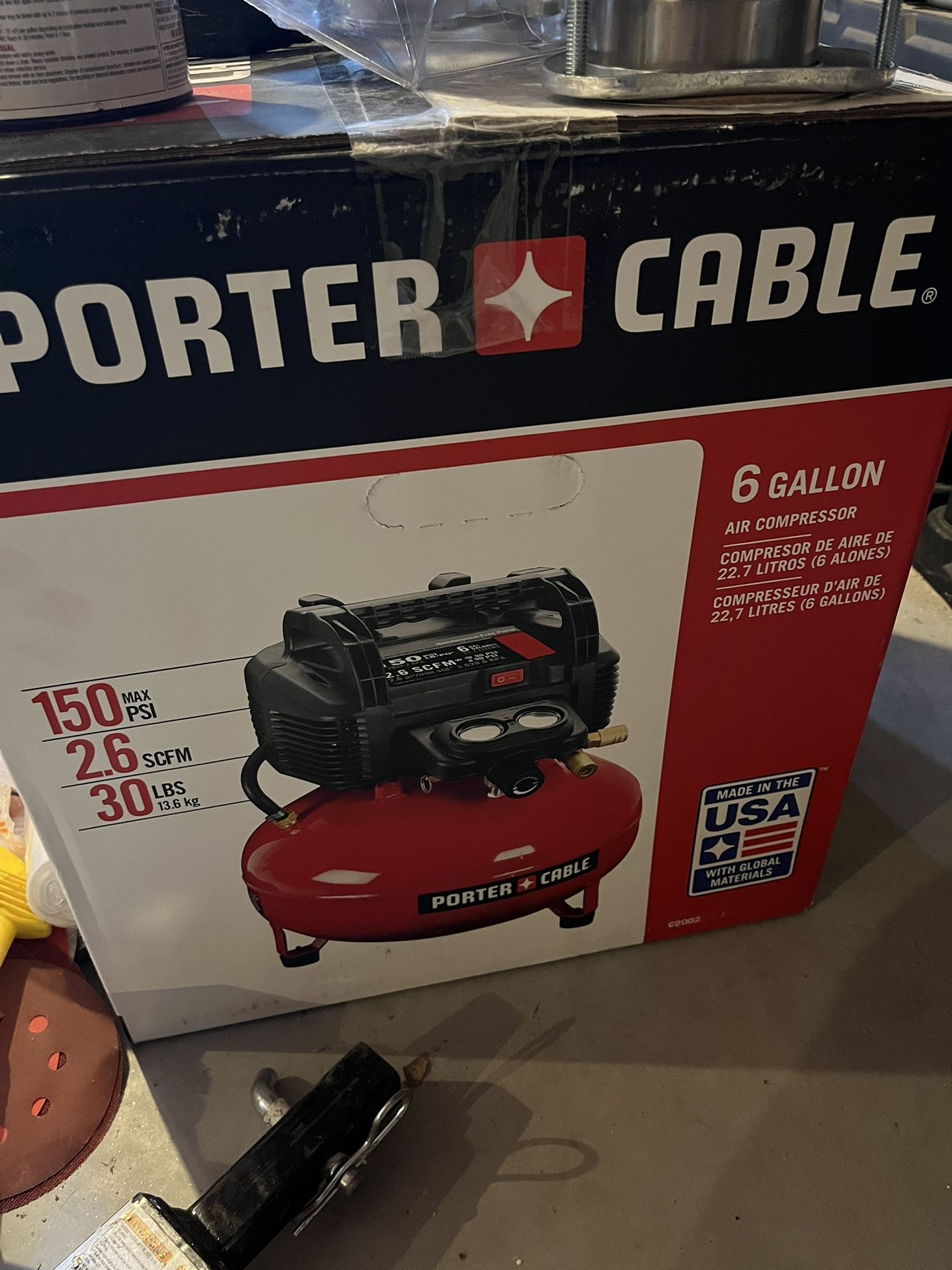 Porter cable Air Compressor 