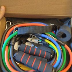 Yoga / Pilates Bands different LBS 10-30 (100lbs Total) P90x Fitness Bands 