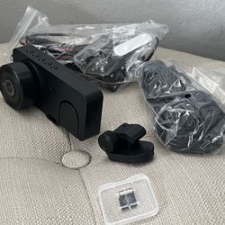 Dash Cam 4K Dual Lens with Micro SD Card