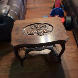 Hand Carved Antique Table