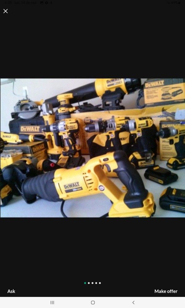 DEWALT 20V CORDLESS RECIPROCATING SAW ZALL TOOL ONLY NEW