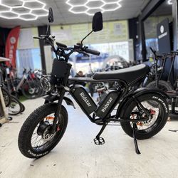 RIDSTAR Q20 PRO 52V Dual Motor and Dual Battery - Easy Financing Available 