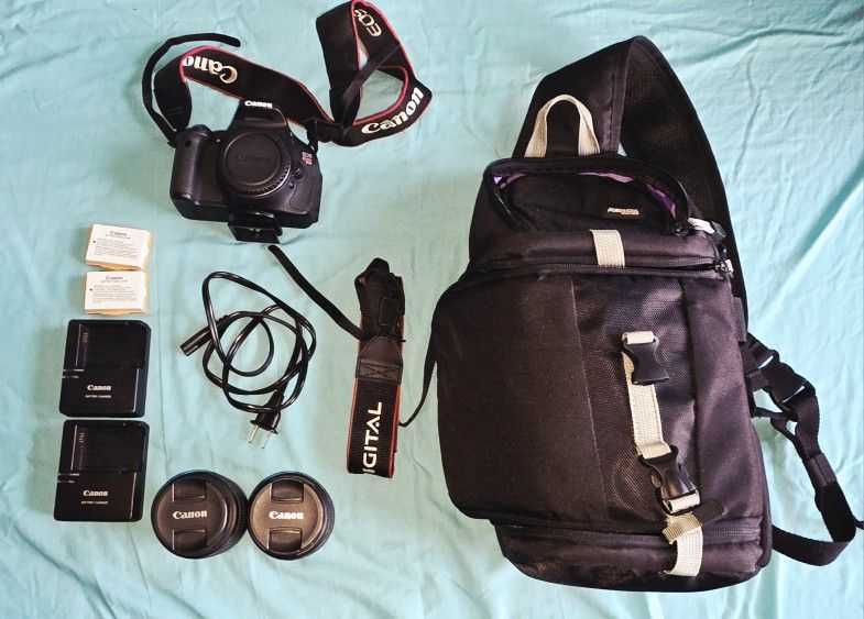 Canon EOS Rebel T3i Camera