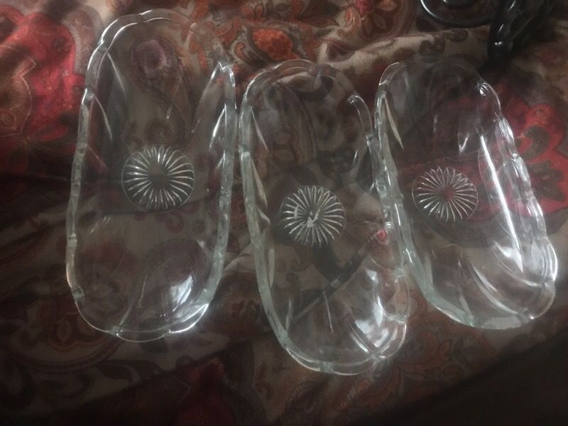 Crystal butter holder
