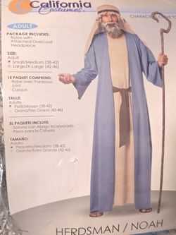 Saint Costume Adult Size Small /meduim