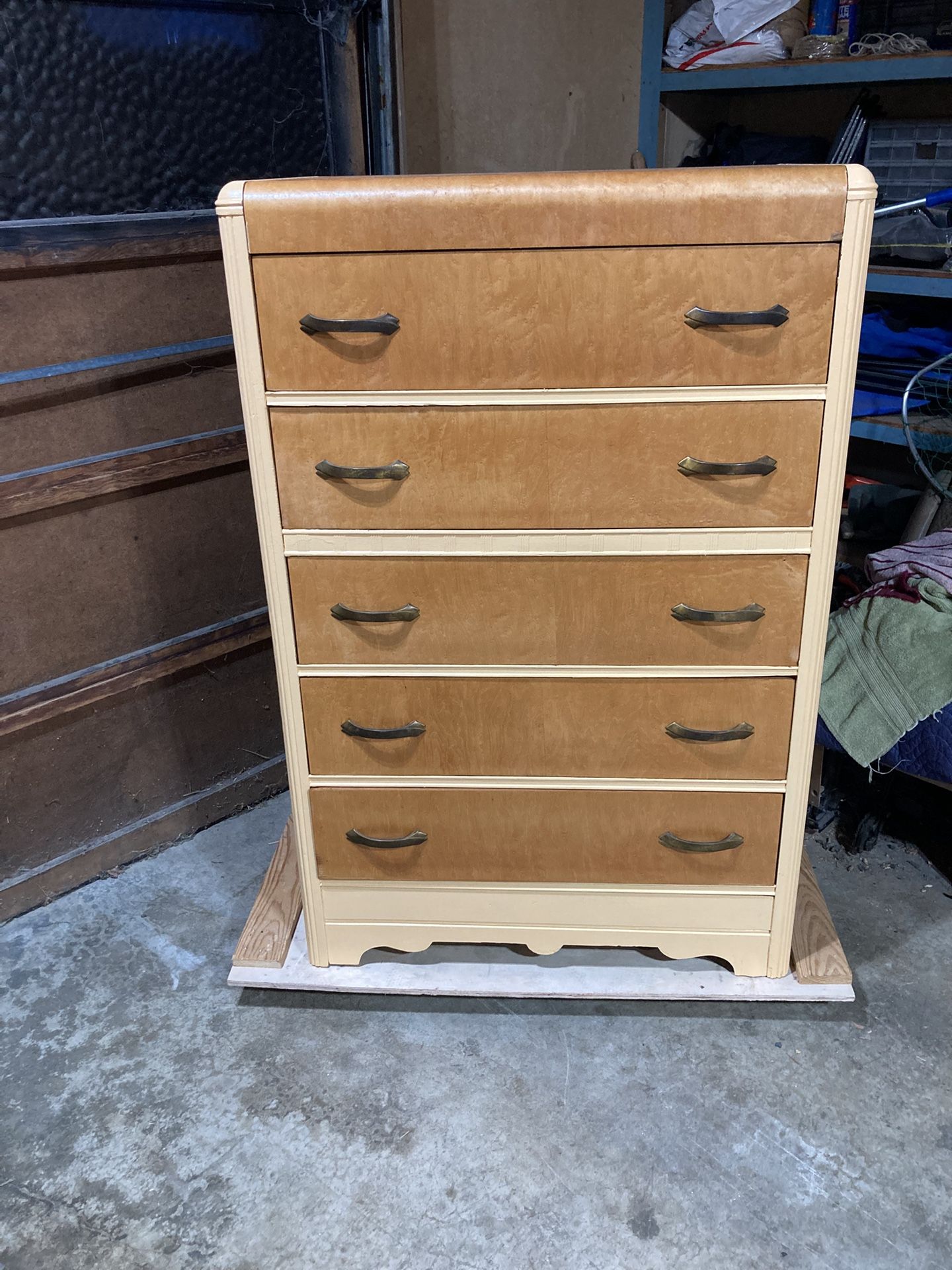 Art Deco Waterfall Dresser
