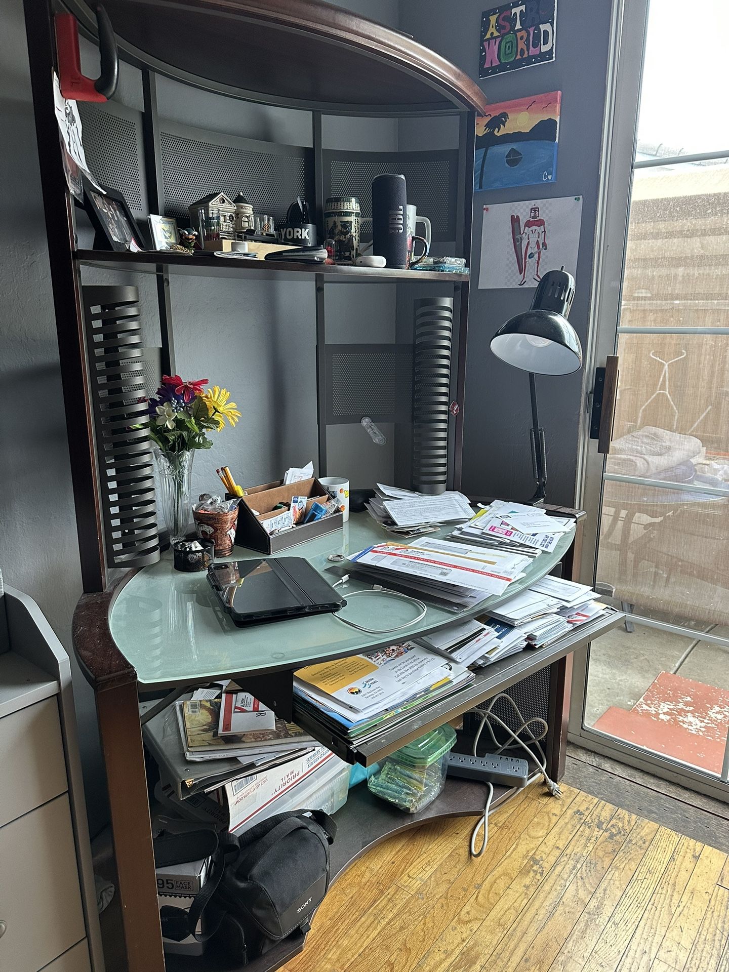 Glass Desk Top