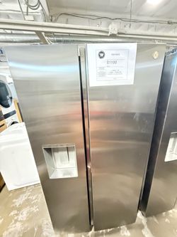 GE Stainless Steel Side-by-Side Refrigerator