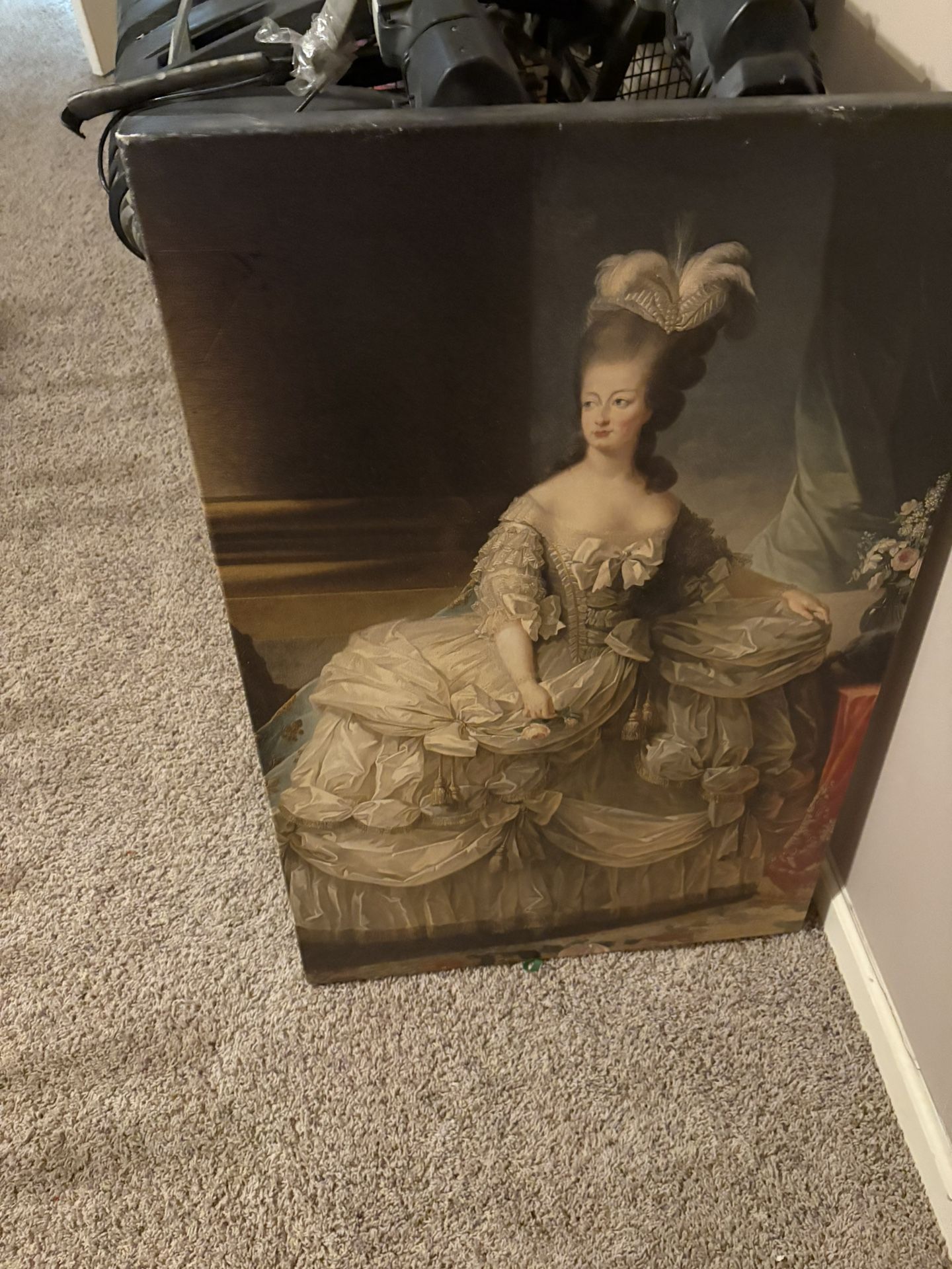 Marie Antoinette Painting. 36x24 