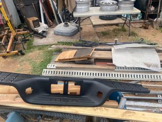 Tundra center bumper plastic