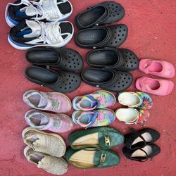 Crocs And Skechers And Nike Shoes