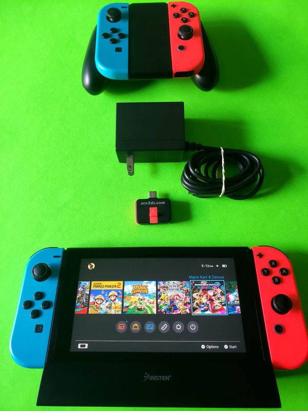 Nintendo Switch console(Modded),with Atmosphere CFW.11.1 Console is