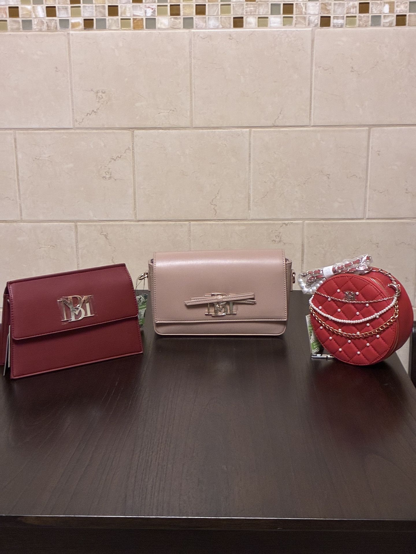 Badgley Mischka Crossbody Purses - Authentic