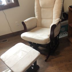 Glider Chair And Ottoman