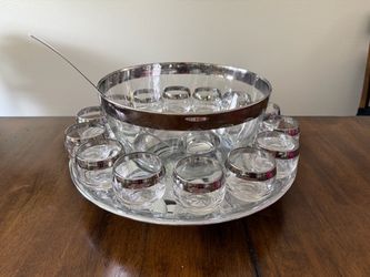 Queen’s Lusterware LTD punchbowl set