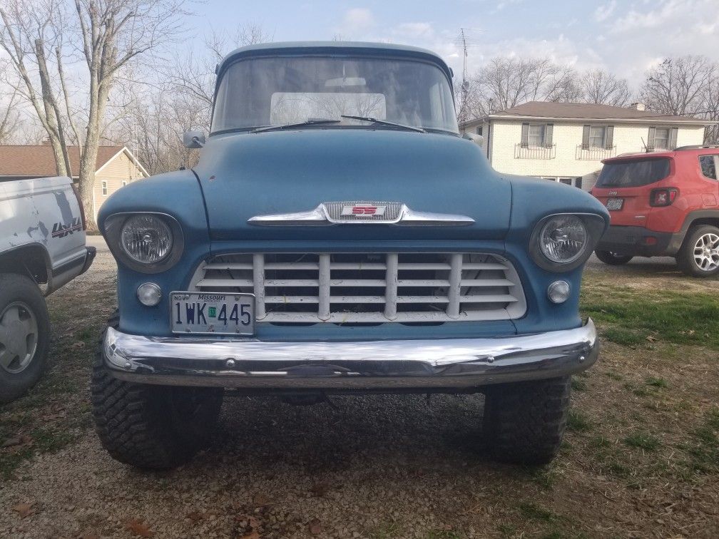 1955 chevy 3200 1/2 ton 4x4 truck