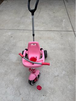 Radio Flyer 3-in-1 Stroll 'N Tricycle Pink