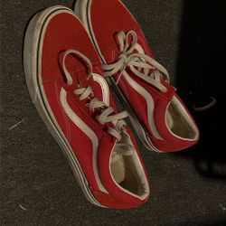 Red Vans 